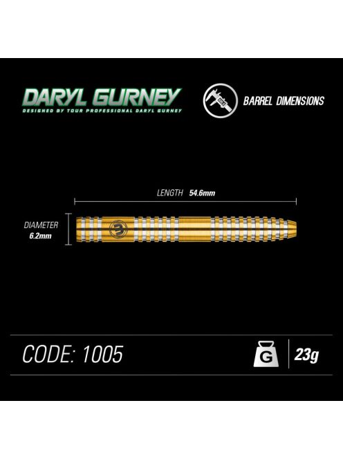 Dart szett Winmau steel DARYL GURNEY 90% wolfram 23g