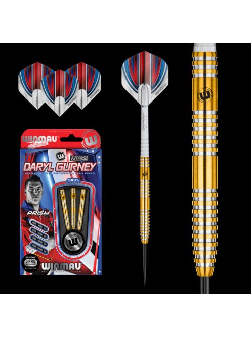 Dart szett Winmau steel Daryl Gurney 25g 90%