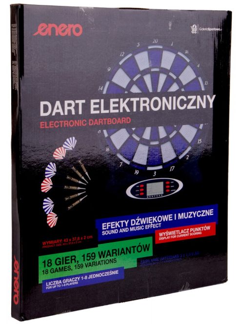 elektromos soft darts tábla Enero