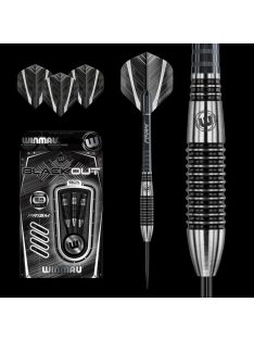 DART SZETT WINMAU STEEL BLACKOUT 90% WOLFRAM 24G