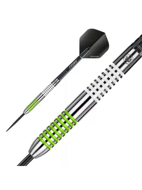 Dart szett Winmau steel TON MACHINE 80% wolfram DARTS G/W 21g