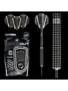 DART SZETT WINMAU STEEL BLACKOUT 90% WOLFRAM 23G