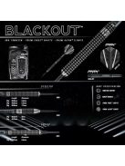 Dart szett Winmau steel BLACK OUT 90% 