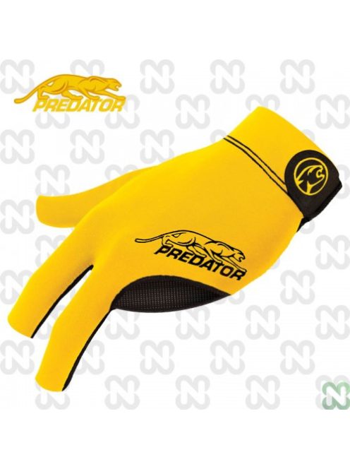 Billiard gloves PREDATOR SECOND SKIN L/XL yellow-black