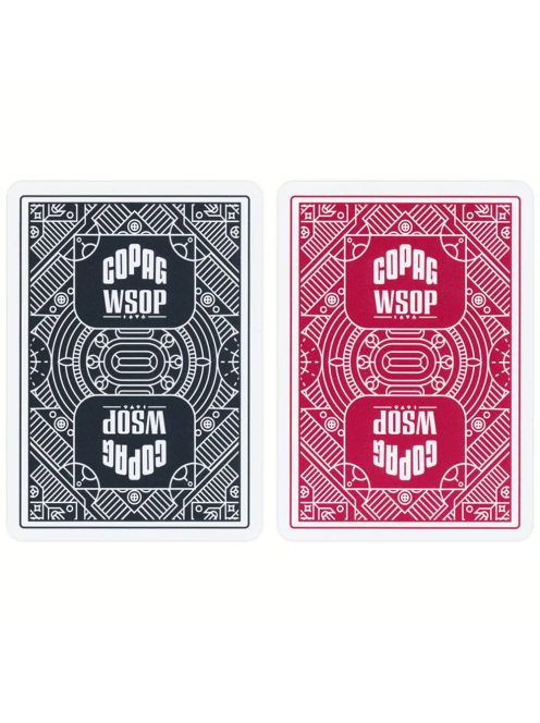 pókerkártya Copag WSOP 2024 Retro Design 100% Plastic , Jumbo index