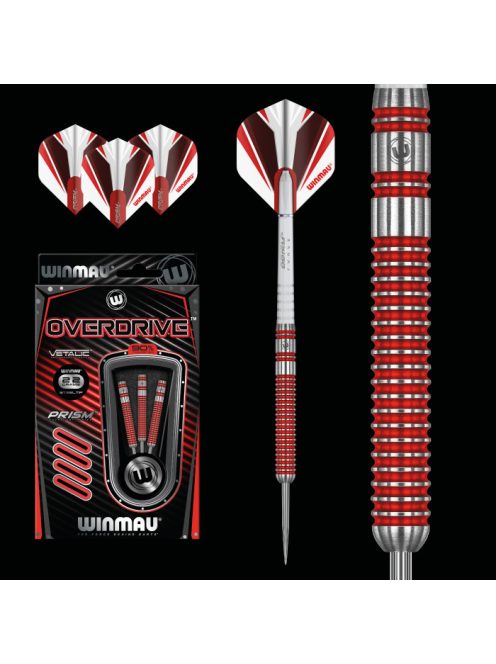 Dart steel set Winmau Overdrive 22g 90% tungsten