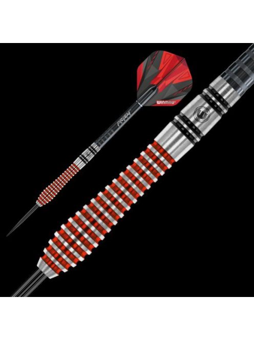 Darts szett Winmau steel D. Priestley 90% wolfram, special edition 26g