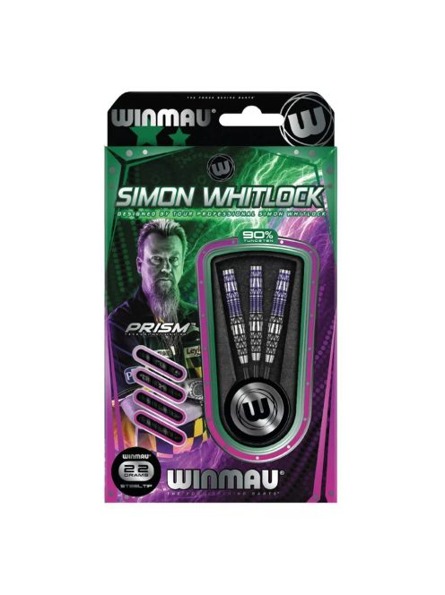 Darts steel szett Winmau Simon Whitlock Special Edition 22g 90%