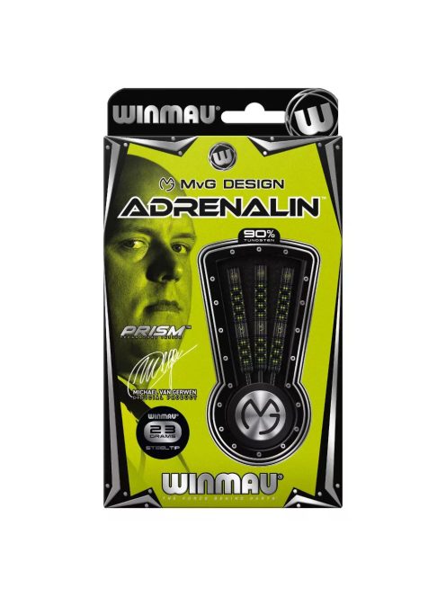 Dart szett Winmau steel MvG Adrenalin 23g, 90%