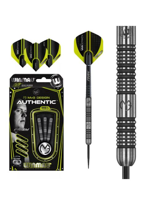 Dart szett Winmau steel MvG Authentic 23g, 85%