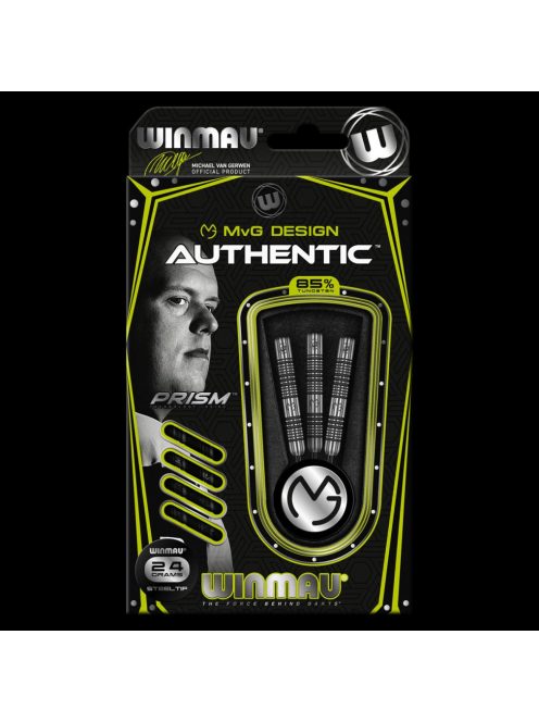 Dart szett Winmau steel MvG Authentic 24g, 85% wolfram