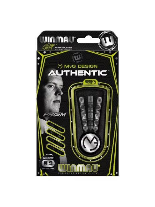 Dart szett Winmau steel MvG Authentic 24g, 85%