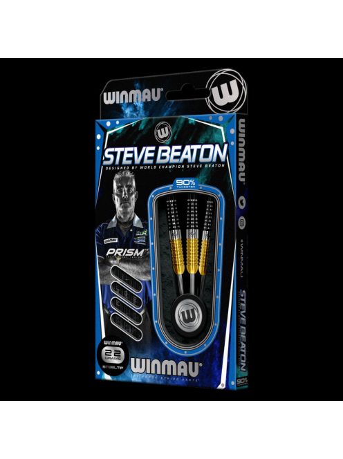 Dart szett Winmau Steel Steve Beaton, special edition, 22g 90% wolfram