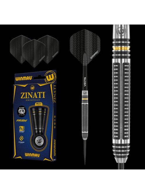 Dart szett Winmau Steel Zinati 22g 90% wolfram (UTOLSÓ DARABOK)