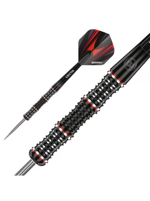 Dart szett Winmau Steel Mervyn King special edition, 22g 90%