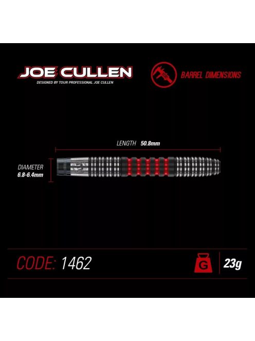 Dart szett Winmau Steel Joe Cullen 23g 90%