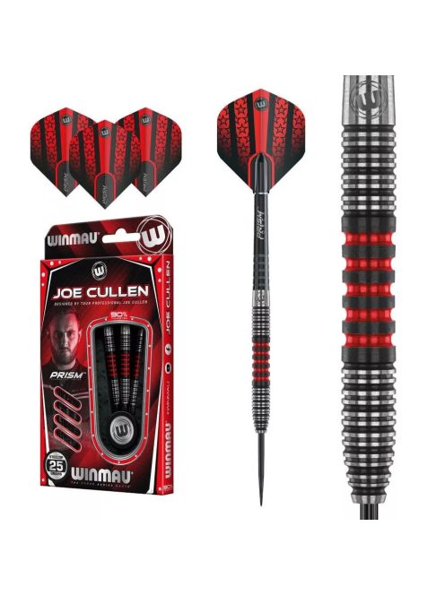 Dart szett Winmau steel Joe Cullen 25g, 90%