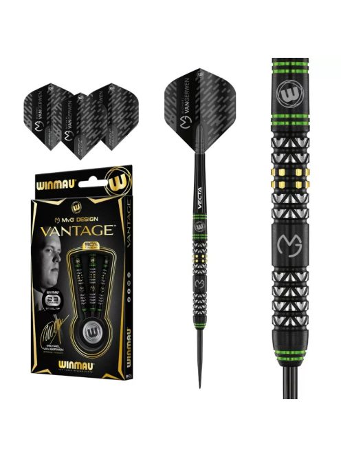 Dart szett Winmau steel Michael van Gerwen Vantage 23g 90%