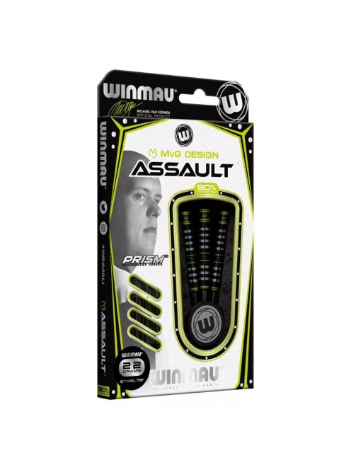 Dart szett Winmau Steel Michael van Gerwen Assault 22g 90%