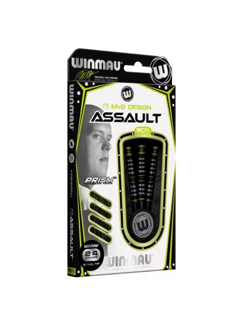 Dart szett Winmau Steel Michael van Gerwen Assault 24g 90%