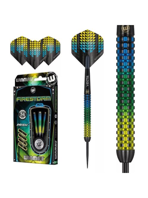 Dart szett Winmau steel Firestorm 24g, 90%