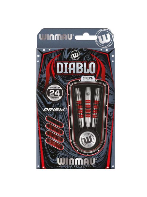 Dart szett Winmau Steel Diablo 24g, 90% 