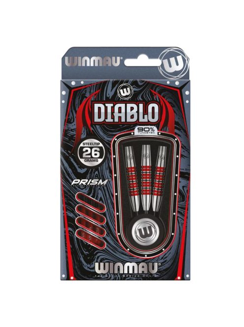 Dart szett Winmau Steel Diablo 26g, 90% 