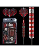 DART SZETT WINMAU STEEL DIABLO 22G, 90% WOLFRAM