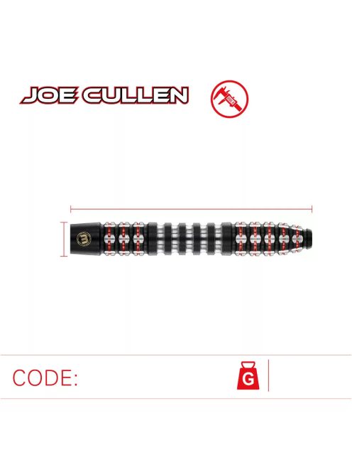 Dart szett Winmau Steel Joe Cullen Ignition Series 21g 90%