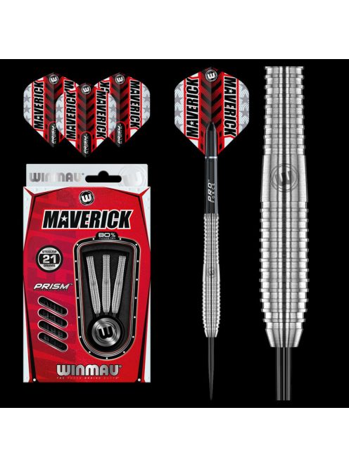 DART SZETT WINMAU STEEL Maverick 21G, 80% WOLFRAM 