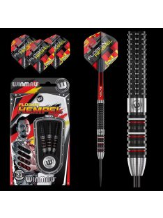 DART SZETT WINMAU STEEL FLORIAN HEMPEL 23G, 90% 