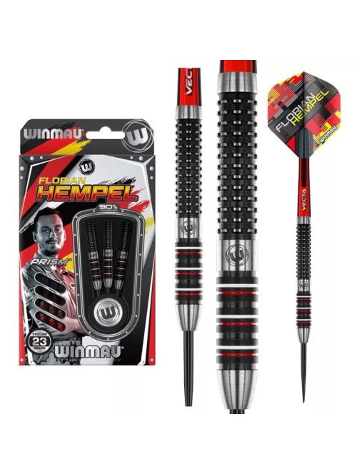 Dart szett Winmau steel Florian Hempel 23g, 90%