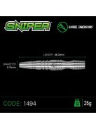 DART SZETT STEEL WINMAU SNIPER 25G, 90% WOLFRAM