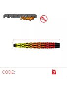 Dart szett steel Winmau Firestorm Flame Tapered 21g, 90%