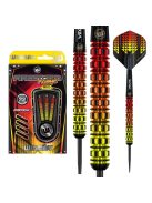 Dart szett steel Winmau Firestorm Flame Parallel 22g, 90%