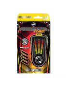 Dart szett steel Winmau Firestorm Flame Parallel 22g, 90%