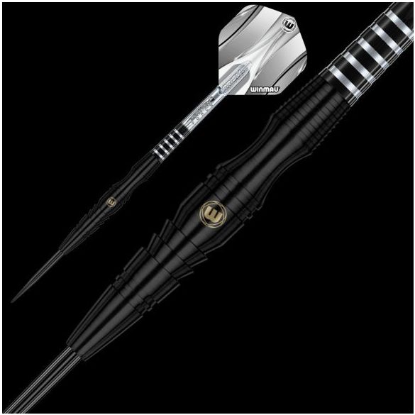 DART SZETT STEEL WINMAU SNIPER, BLACK, 22G, 90% WOLFRAM