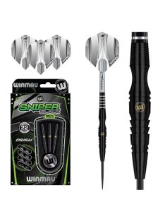 Dart szett steel Winmau Sniper Black 22g, 90%