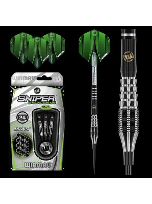 DART SZETT STEEL WINMAU SNIPER S.E. 24G, 90% WOLFRAM