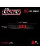 DART SZETT WINMAU STEEL JOE CULLEN 20G, BRASS