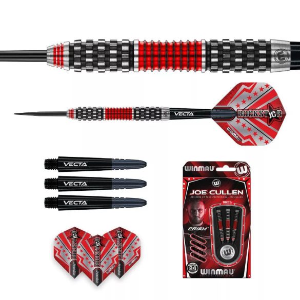 DART SZETT STEEL WINMAU JOE CULLEN ROCKSTAR RS 1.0, 24G, 90% WOLFRAM