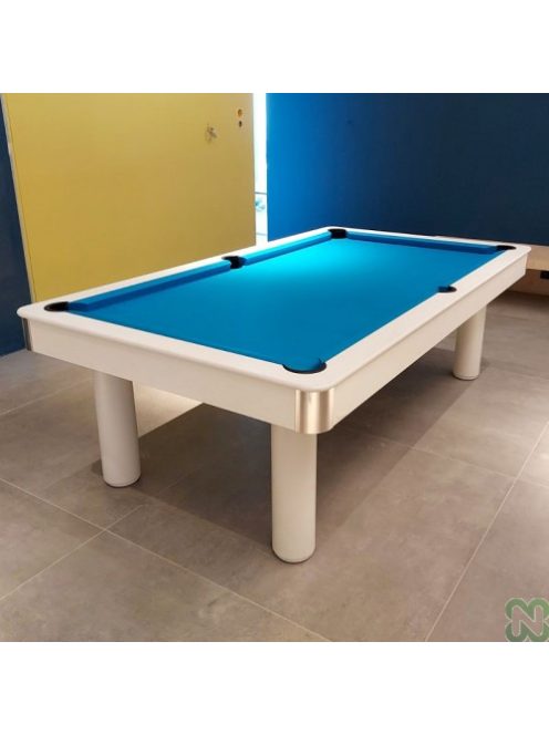 pool billiard/dining table NIR Red Devil Bianco 7,5'