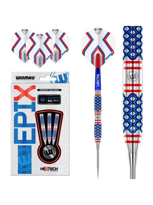 Dart szett Winmau steel Epix 24g, 90%