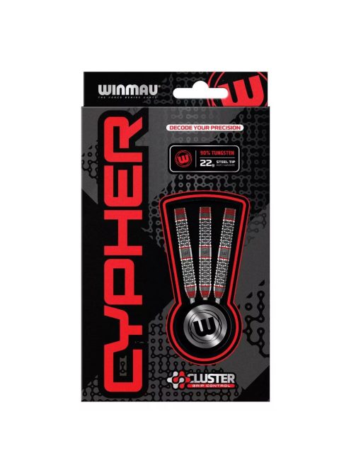 Dart szett Winmau steel Cypher 22g, 90%