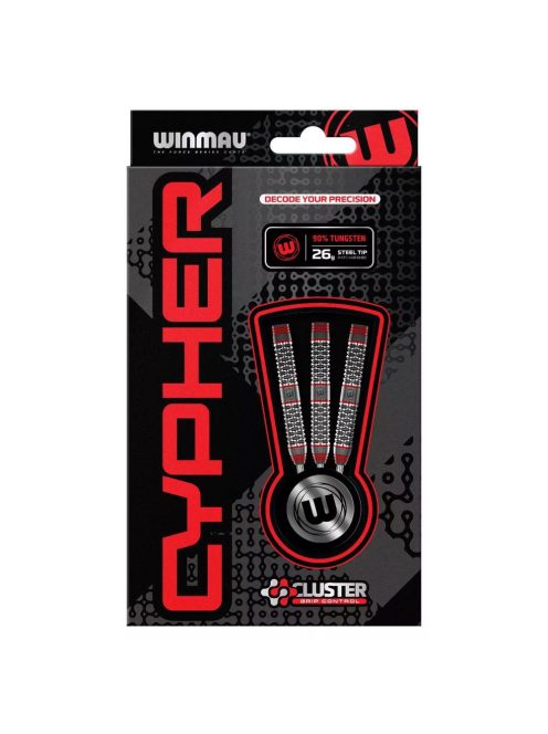 Dart szett Winmau steel Cypher 26g, 90%