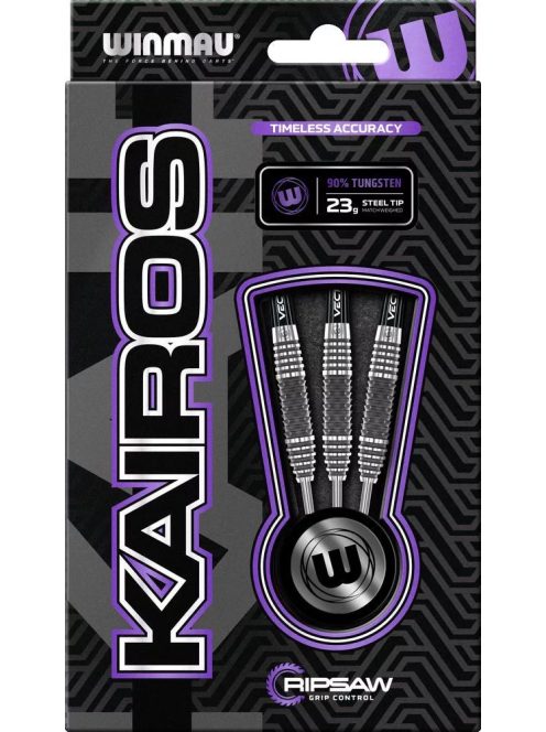 Dart szett Winmau steel Kairos 23g, 90%