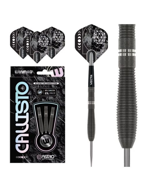 Dart szett Winmau steel Callisto 02, 23g, 90% 