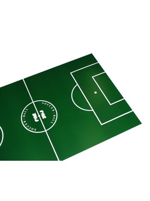 Foosball pitch paper, green FAS (for non-turning goalkeeper)