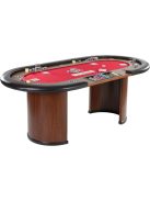 Poker table Northstar Home Tournament brown/red