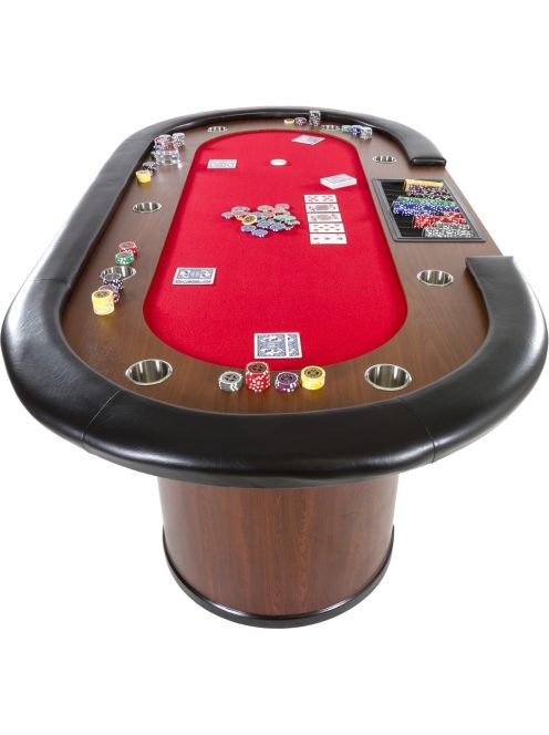 Poker table Northstar Home Tournament brown/red